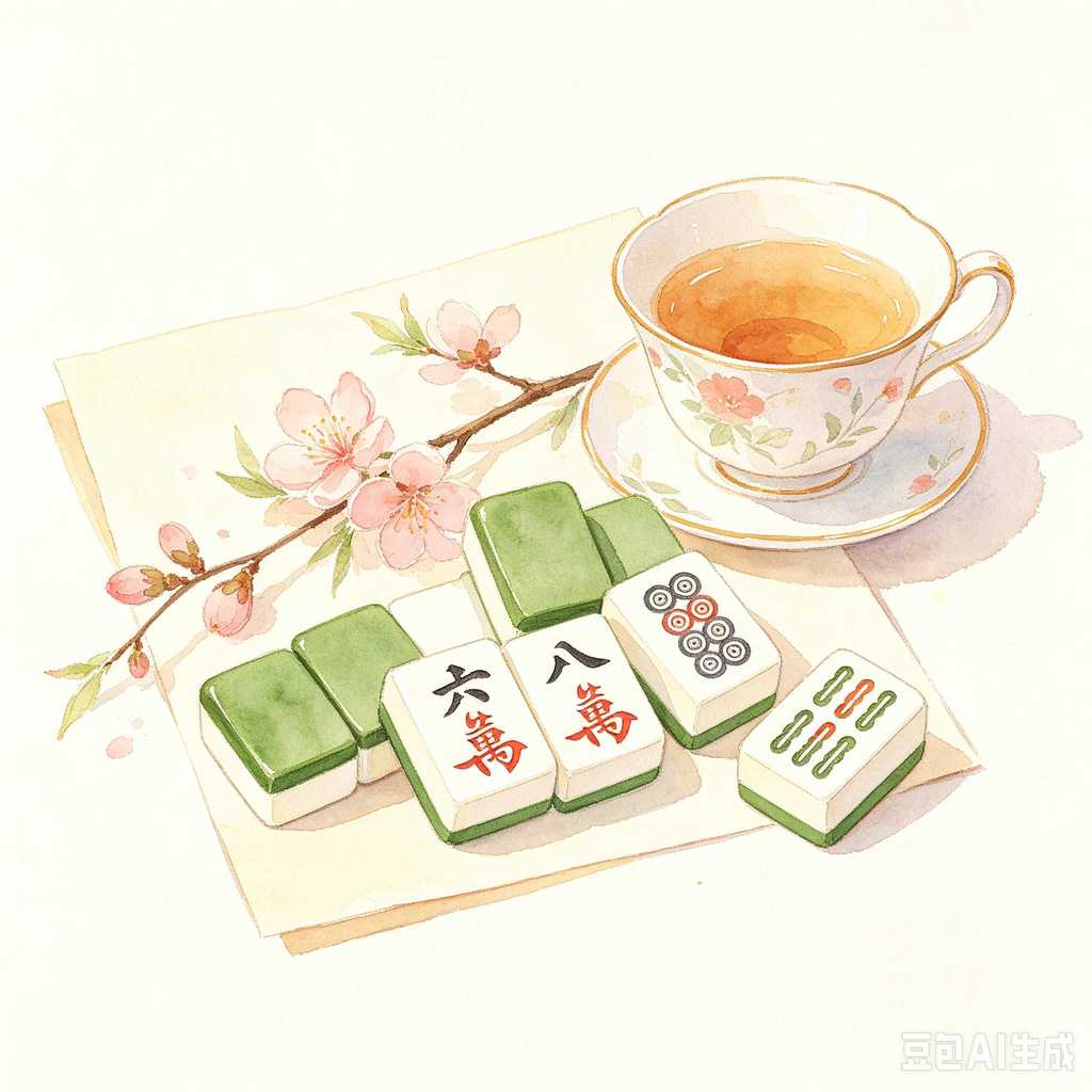 elegant packing mahjong gift