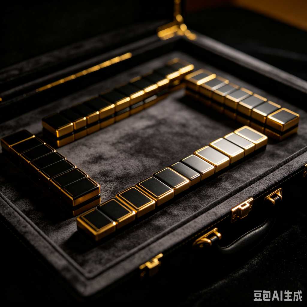 logo printed mahjong gift box